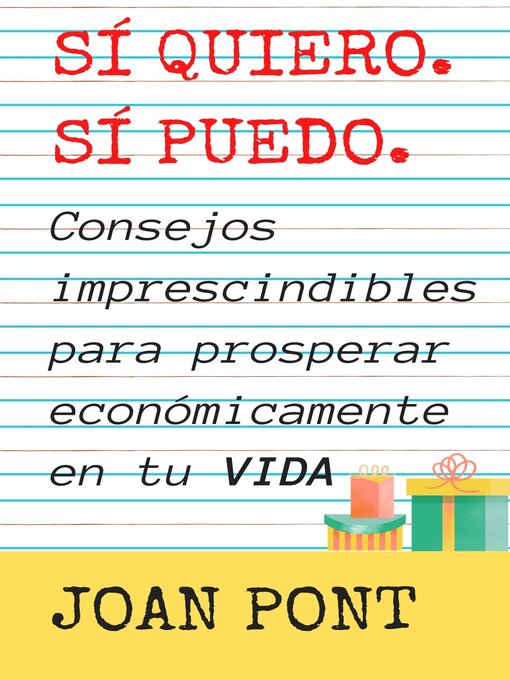 Title details for Consejos imprescindibles para prosperar económicamente en tu vida. by JOAN PONT - Available